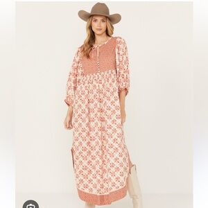 Free People Floral Maxi dress